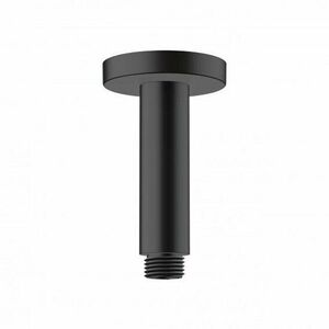 Brat de dus cu montaj pe tavan 100 mm, negru mat (matt black), Hansgrohe Vernis Blend imagine