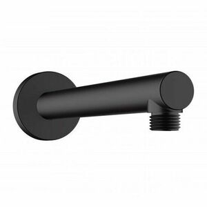 Brat de dus cu montaj pe perete 240 mm, negru mat (matt black), Hansgrohe Vernis Blend imagine