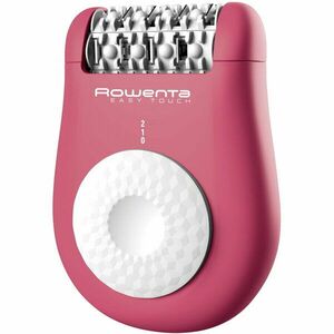 Epilator Easy Touch EP1110F1, 2 trepte de viteza, 24 pensete, 4.8 W, sistem de masaj cu bile, roz imagine