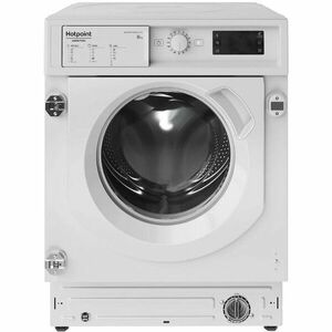 Masina de spalat rufe incorporabila Hotpoint BIWMHG81484EU, 8 kg, 1400 rpm, Clasa B, Motor Inverter, Display digital, Alb imagine