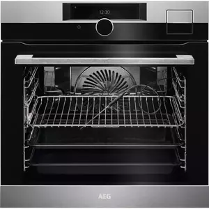 Cuptor incorporabil AEG BSK999330M, 70 l, Grill, Gatire cu abur, Touch control, Cookview, WiFi, Clasa A++, Inox imagine