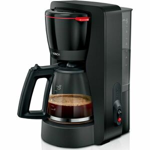 Cafetiera Bosch My Moment TKA2M113, 1.37 l, cana sticla, sistem antipicurare, oprire automata, rezervor de apa detasabil, cu sistem de umplere usoara, Negru imagine