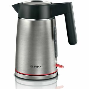 Fierbator de apa Bosch TWK6M480, 1.7l, oprire automata, Inox imagine