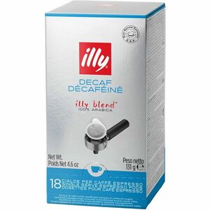 Paduri Cafea illy ESE decofeinizata, 18 buc, 131 gr. imagine