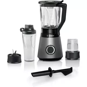 Blender Bosch MMB6172S, 1.5l, 1200W, 2 trepte viteza, Gri imagine