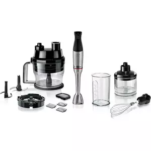 Blender de mână Bosch Seria 6 ErgoMaster MSM6M8X1, 1200W, Control dinamic al vitezei, Funcție impuls, 500ml, Sistem EasyClick imagine