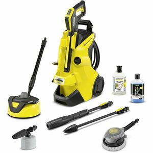 Aparat de spalat cu presiune Karcher K 4 Power Control Car&Home, 1800 W, debit 420 l/h, 130 bar, dispozitiv T 5, detergent 1 l, pistol Power Control G160Q, Lance Vario Power Jet/cu jet rotativ, perie rotativa, sistem spumare 0.3 l , sampon auto 1 l imagine