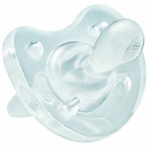 Suzeta monobloc din silicon Chicco Physio Soft, forma ortodontica, 0-6 luni imagine