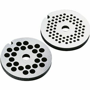 Set discuri/ site perforate pentru masina de tocat carne compatibil cu robotii de bucatarie MUM4 Bosch si MUM5 Bosch imagine