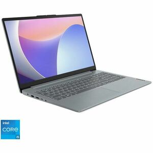 Laptop Lenovo IdeaPad Slim 3 15IAH8 cu procesor Intel® Core™ i5-12450H pana la 4.4GHz, 15.6 Full HD, 16GB LPDDR5, 512GB SSD, Intel® UHD Graphics, No OS, Arctic Grey imagine