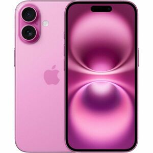 Telefon mobil Apple iPhone 16, 128GB, 5G, Pink imagine