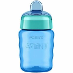 Cana cu tetina de formare Philips-AVENT, 260ml, 9luni+, Albastru imagine