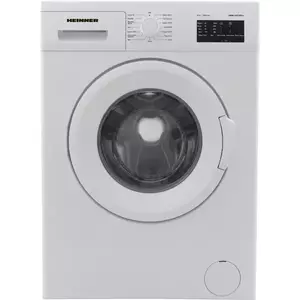 Masina de spalat Heinner HWM-V6010D++, 6 kg, 1000 RPM, Clasa D, Display LED, 60 cm, Alb imagine