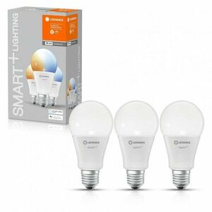 Set 3 becuri Led Ledvance SMART+ WiFi Classic Tunable White, E27, A75, 14W (100W), 230V, temperatura lumina reglabila 2700-6500K, 1521 lumeni imagine