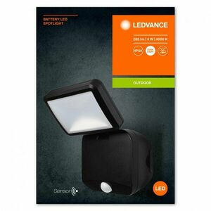 Aplica LED pentru exterior pe baterii 4x D neincluse, cu senzor de miscare imagine