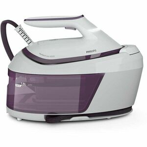 Statie de calcat, Philips, PSG6020/30, 2400 W, 6.5 bar, SteamGlide Plus, Alb/Violet imagine