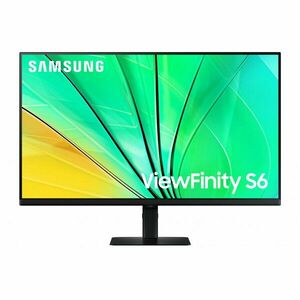 Monitor LED 32'' Samsung ViewFinity S6 LS32D600EAUXEN QHD VA 5ms 100Hz, sRGB: 99% Coverage, HDR10, Display Port , HDMI, Negru imagine