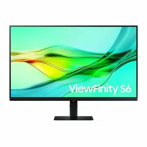 Monitor LED 32'' Samsung ViewFinity S6 LS32D600UAUXEN QHD VA 5ms 100Hz, sRGB: 99% Coverage, HDR10, USB-C, HDMI, Negru imagine