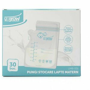 Pungi stocare lapte matern UMB-001, 30 bucati imagine