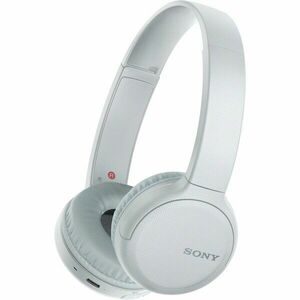 Casti On-Ear SONY WHCH510W, Bluetooth, Microfon, 35 ore autonomie, Alb imagine