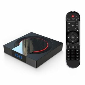 Resigilat Mini PC Tv Box i96 PRO, Procesor Allwinner, Android 9, UHD 4K, 4GB RAM, LPDDR4, 64GB ROM, Quad-Core, 2ghz, 64Bit Telecomanda imagine