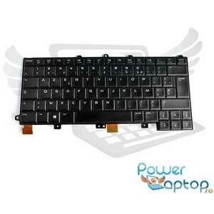 Tastatura Dell Alienware M14x R1 iluminata backlit FR imagine