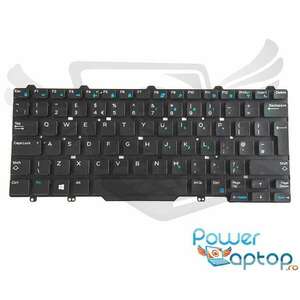 Tastatura Dell Latitude 13 7350 iluminata layout UK fara rama enter mare imagine