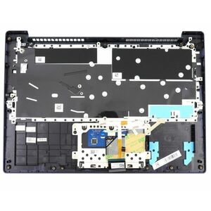 Tastatura Lenovo 5898255800012 Gri cu Palmrest Albastru si TouchPad iluminata backlit imagine