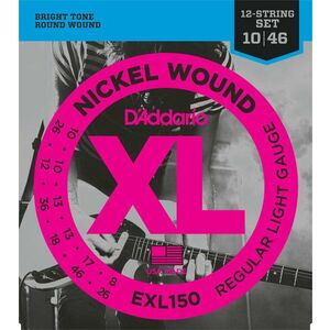 D'Addario EXL150 Set de corzi pentru chitară electrică imagine