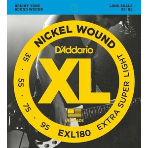 D'Addario EXL180 Corzi pentru chitare bas imagine