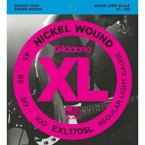 D'Addario EXL170SL Corzi pentru chitare bas imagine