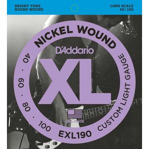 D'Addario EXL190 Corzi pentru chitare bas imagine