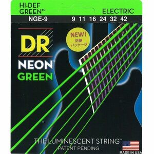 DR Strings NGE-9 Neon Corzi chitare electrice imagine