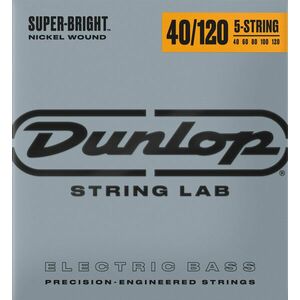 Dunlop DBSBN40120 Set de 5 corzi pentru bas imagine