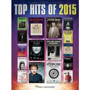 Hal Leonard Top Hits of 2015 Piano, Vocal and Guitar Note imagine