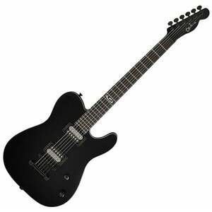 Charvel Joe Duplantier Signature Model Ebony F-board Negru satinat Chitară electrică imagine