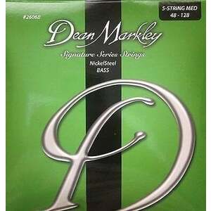 Dean Markley 2606B 5MED 48-128 NickelSteel Set de 5 corzi pentru bas imagine