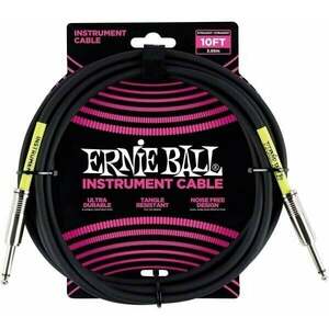 Ernie Ball P06048 3 m Drept - Drept Cablu de instrument imagine