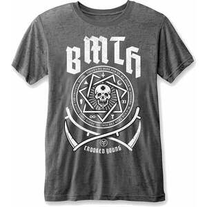 Bring Me The Horizon Tricou Crooked Young Unisex Gri cărbune M imagine