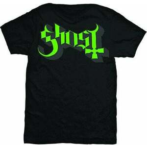 Ghost Tricou Green/Grey Keyline Logo Unisex Black L imagine