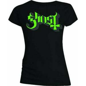 Ghost Tricou Green/Grey Keyline Logo Womens Black L imagine