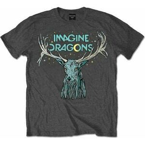 Imagine Dragons Tricou Elk in Stars Unisex Gri cărbune XL imagine