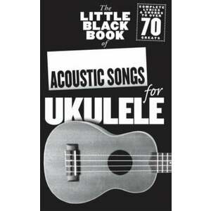 Music Sales The Little Black Songbook: Acoustic Songs For Ukulele Note imagine