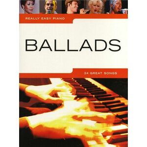 Music Sales Really Easy Piano: Ballads Note imagine