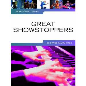 Music Sales Really Easy Piano: Great Showstoppers - 20 Stage Favourites Note imagine