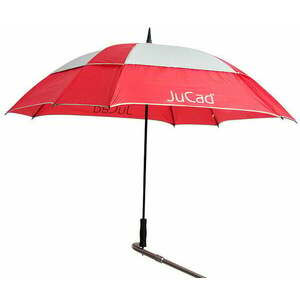 Jucad Windproof With Pin Umbrelă Roșu/Argintiu imagine