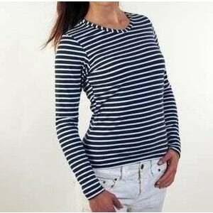 Sailor Breton Long Sleeve Cămaşă Blue XL imagine