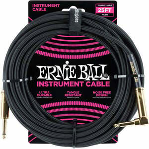 Ernie Ball P06058 7, 5 m Drept - Oblic Cablu de instrument imagine