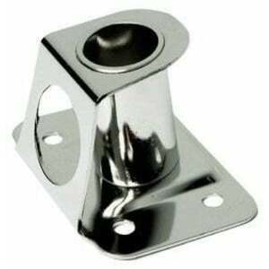 Osculati Stanchion socket polished SS 4° 25 mm Suporturt de pescuit imagine