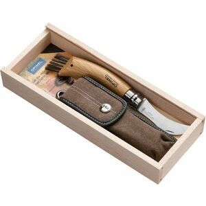 Opinel Wooden Gift Box N°08 Mushroom + Sheath Cuțit pentru ciuperci imagine